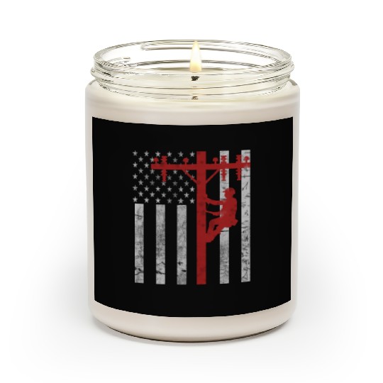 american lineman Scented Candles