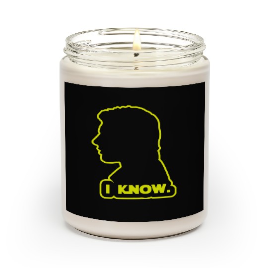 Han Solo - I Know. Design Scented Candles