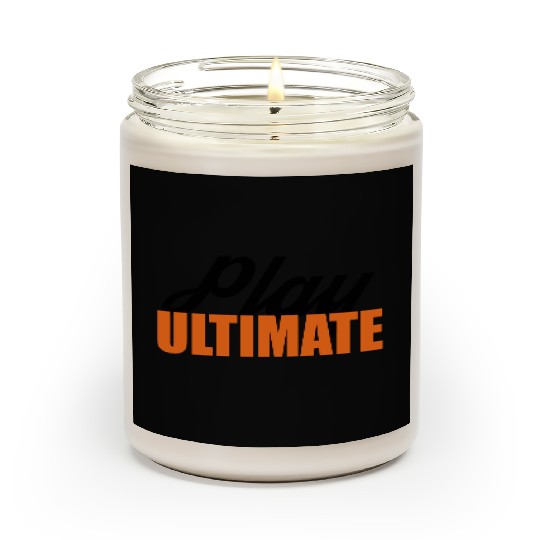 Ultimate Frisbee Hat: Play Ultimate Scented Candles