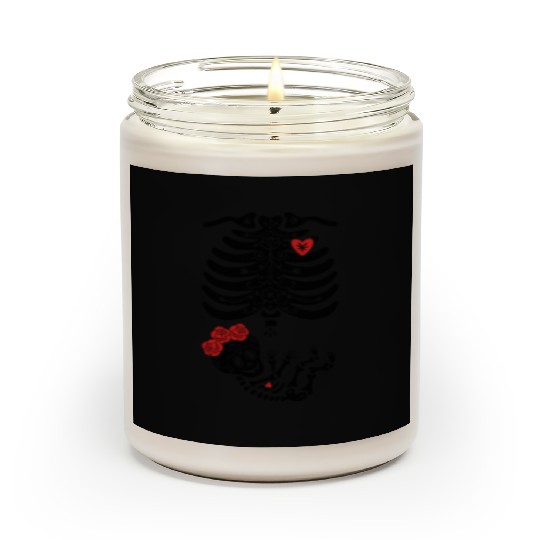 Maternity Sugar Skull Girl - Frida Scented Candles