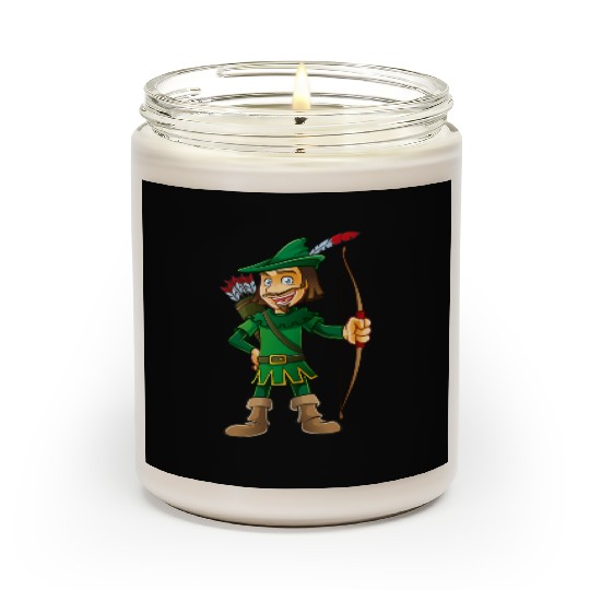 Robin Hood-arrows-bow-tale Scented Candles