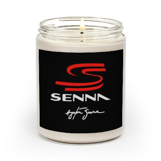ayrton senna logo Scented Candles