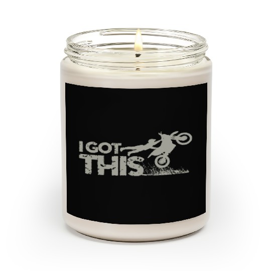 Motocross Dirt Bike I Got This Scented Candles