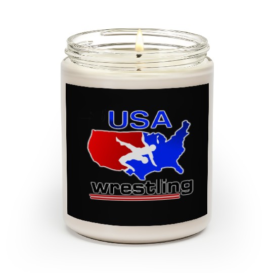 Team USA Wrestling Scented Candles