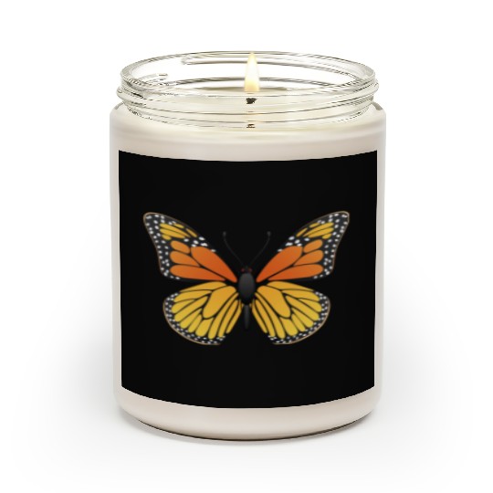 Monarch butterfly Scented Candles