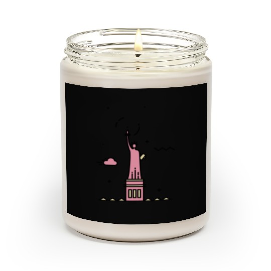 Statue of liberty Scented Candles