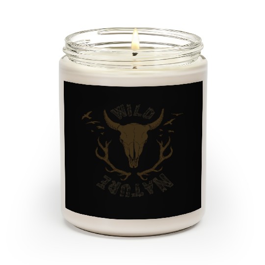buffalo skull Scented Candles