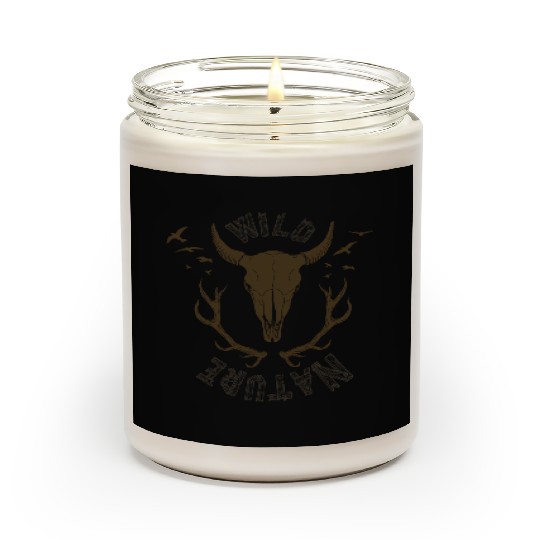 buffalo skull Scented Candles