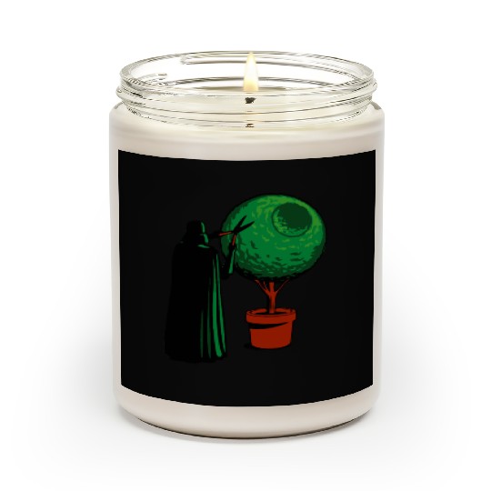 Funny Star Wars Darth Vader Gardener Scented Candles