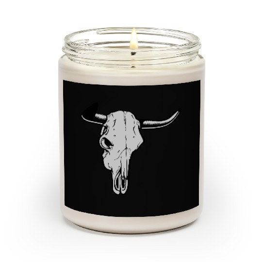buffalo skull Scented Candles