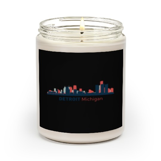 Detroit, Michigan Scented Candles
