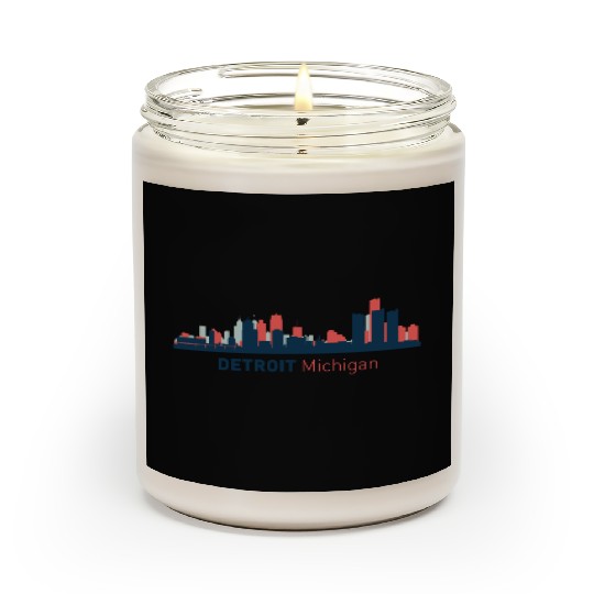 Detroit, Michigan Scented Candles