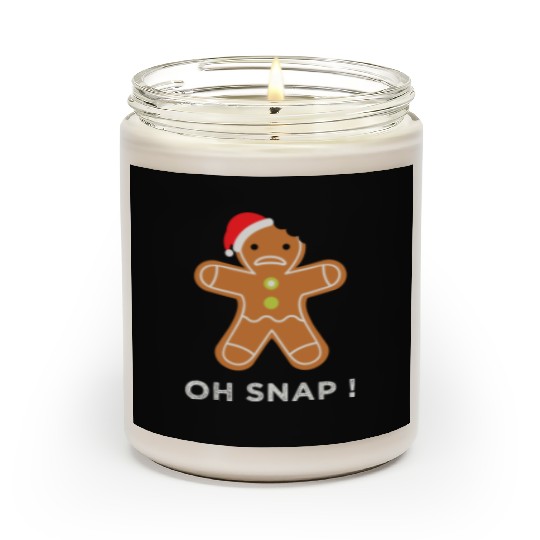 Gingerbread - Oh Snap gingerbread Scented Candles