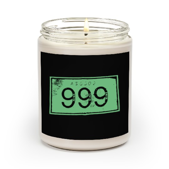 999 Punk Damned Buzzcocks Scented Candles