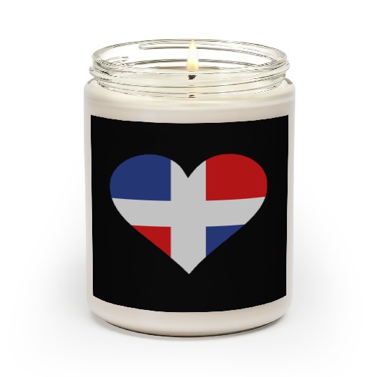 A Heart For The Dominican Republic Scented Candles
