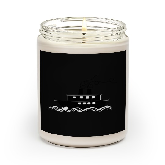 ship boat canoe sailboat submarine yacht anchor136 Scented Candles