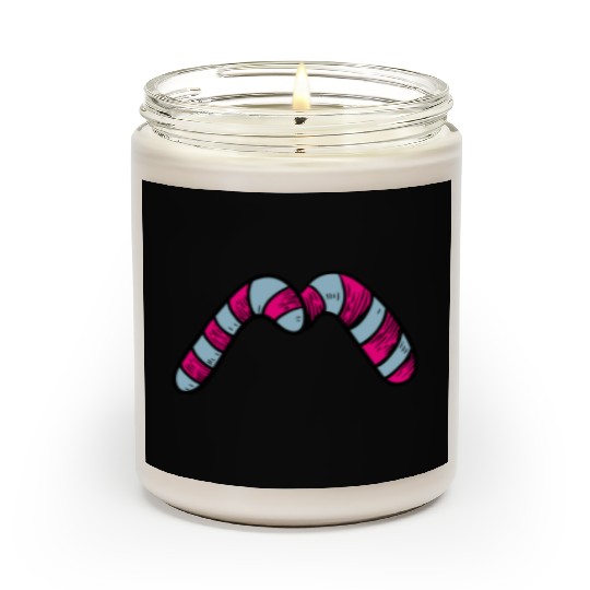 Candy canes "M" Scented Candles