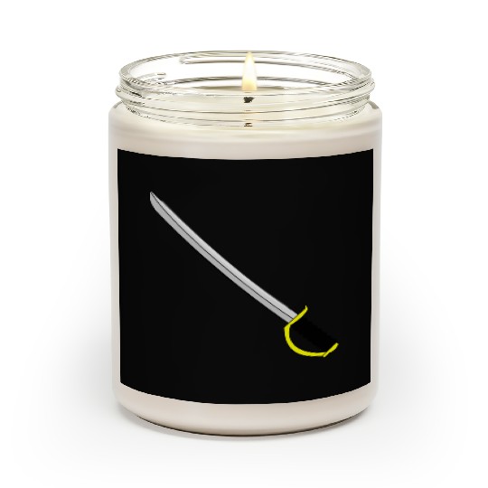 fencing fechten floret sword parry samurai1 Scented Candles