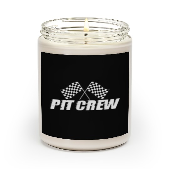 Pit Crew Racing Team Sports Racers Track Pit Stops Scented Candles