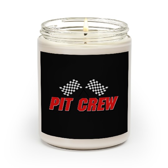 Pit Crew Racing Team Sports Racers Track Pit Stops Scented Candles