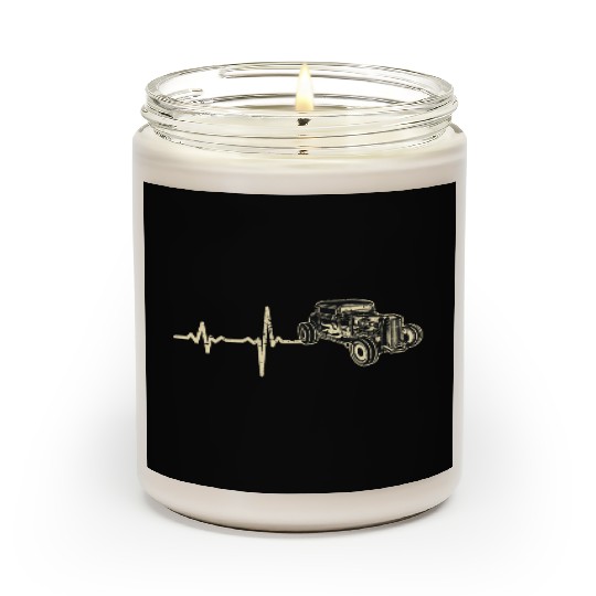 gift heartbeat hot rod hotrod Scented Candles
