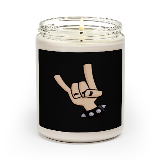 Devil Horns Scented Candles