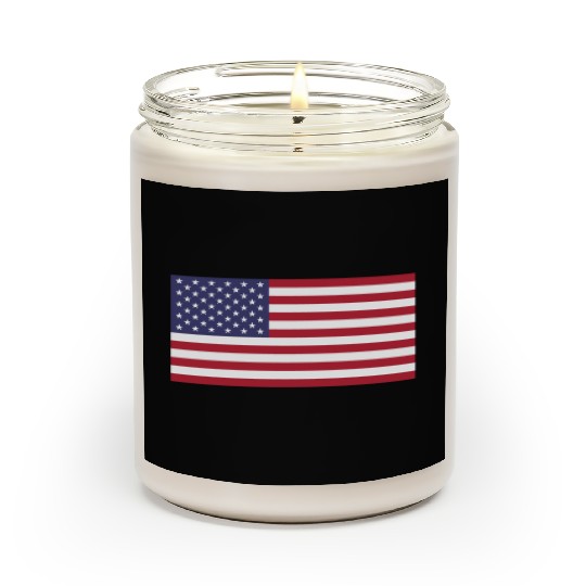 US American Flag Scented Candles