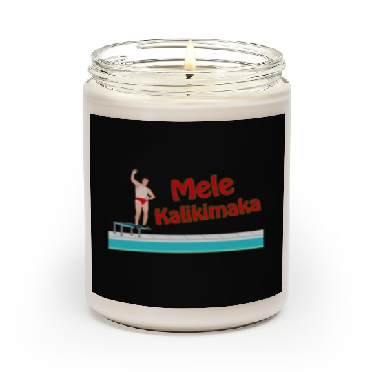Christmas Vacation - Mele Kalikimaka Scented Candles