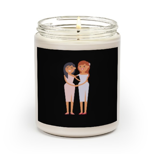 wedding couple Scented Candles