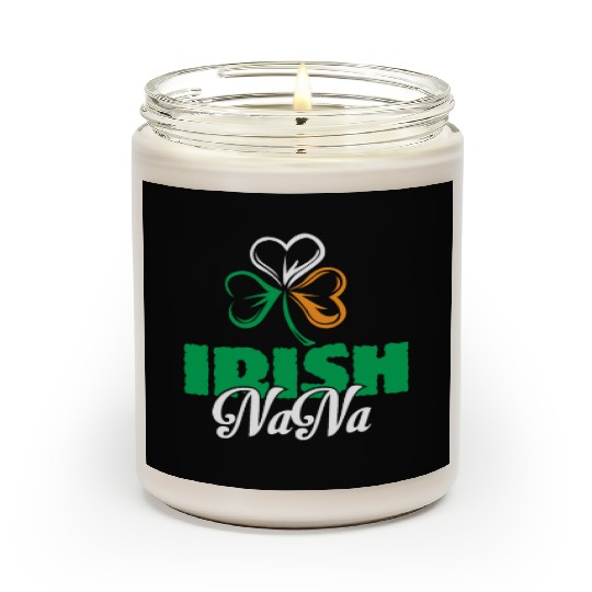 Irish Nana Shamrock Clover - Cute Irish Scented Candles