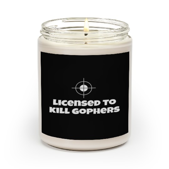 Licensed To Kill Gophers - Caddyshack Scented Candles