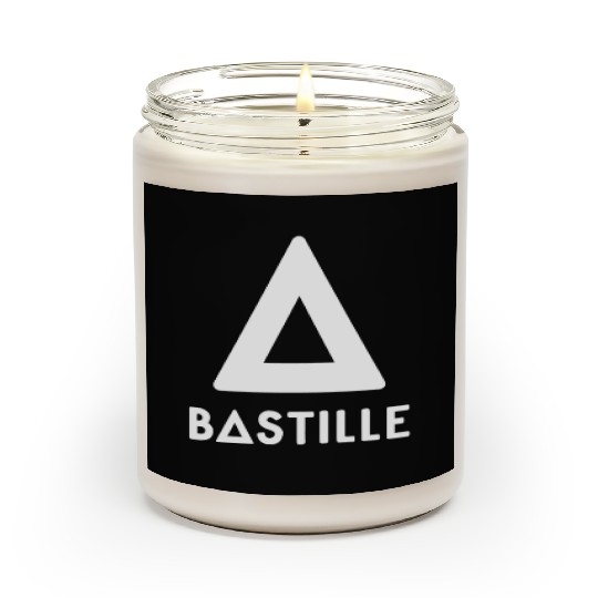Bastille Rock Band Triangle Logo Scented Candles