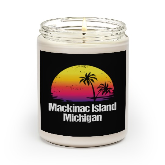 Summer Vacation Mackinac Island Scented Candles