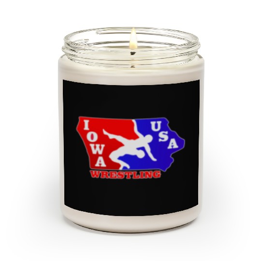 Iowa Team USA Wrestling Scented Candles