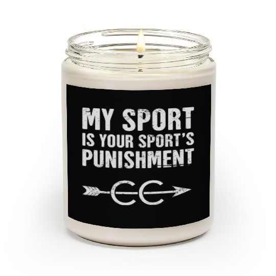 Cross Country Running Scented Candles