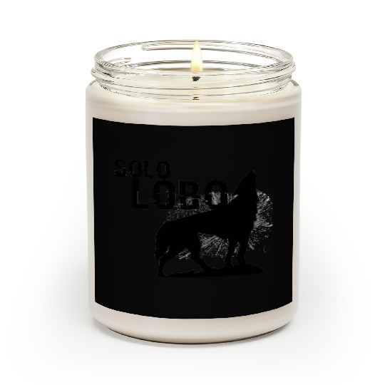 Solo Lobo - Lone wolf spanish Scented Candles