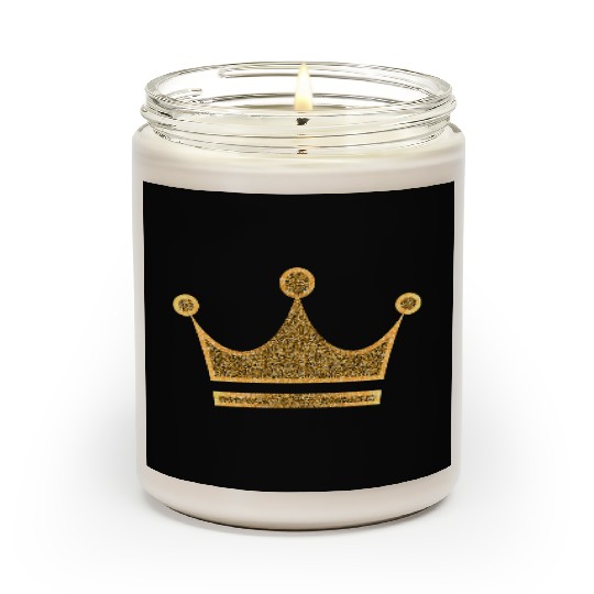 Vip golden crown monarch king vector image rap art Scented Candles