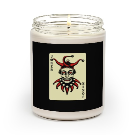 Joker Card Scented Candles
