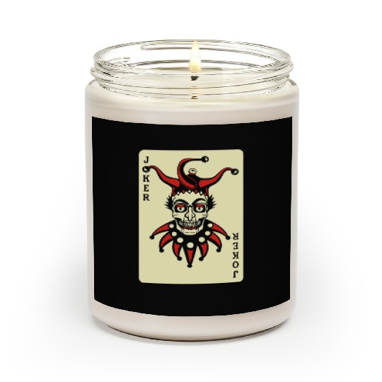 Joker Card Scented Candles