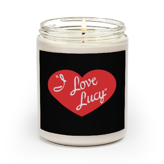 I Love Lucy Scented Candles