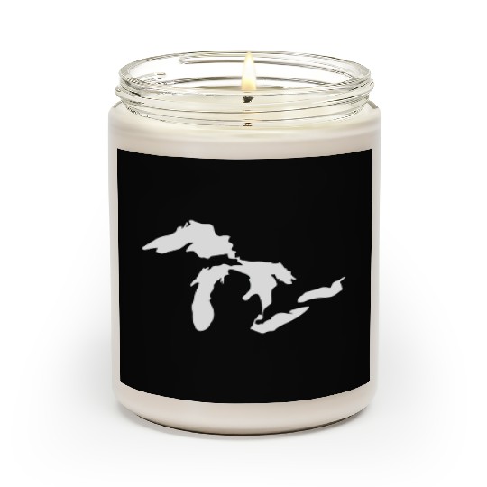 Great lakes white Scented Candles