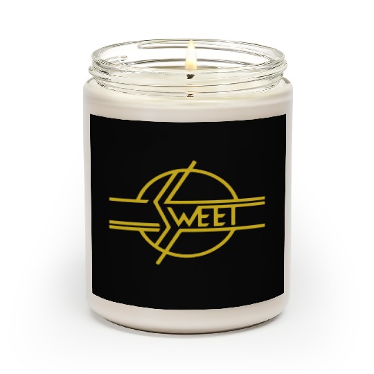 New THE SWEET BAND Glam 70s Classic Rock Band 70s Scented Candles