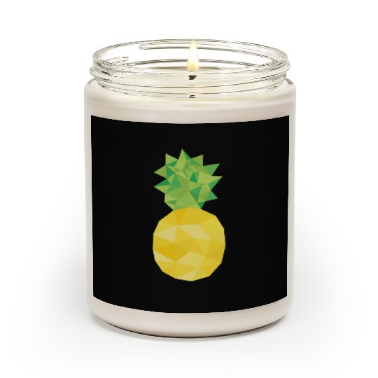 pineapple, pine apple, triangle, food Scented Candles