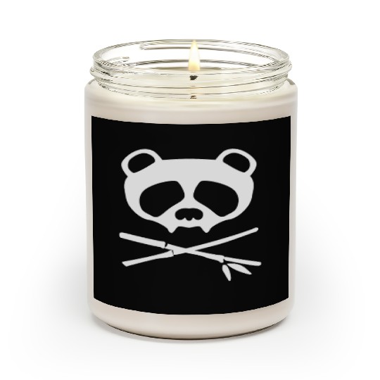 Panda Vampire Skull Scented Candles