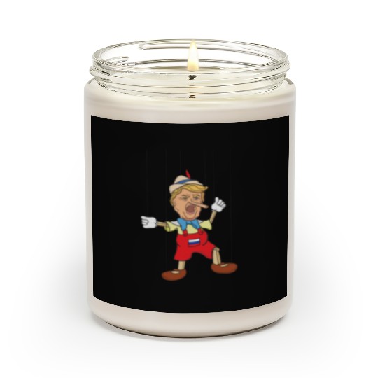 Trump Lying Pinocchio Scented Candles