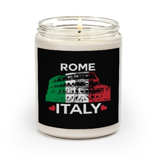 Rome Italy Scented Candles