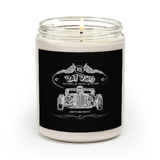 Rat Rod, Hot Rod Scented Candles