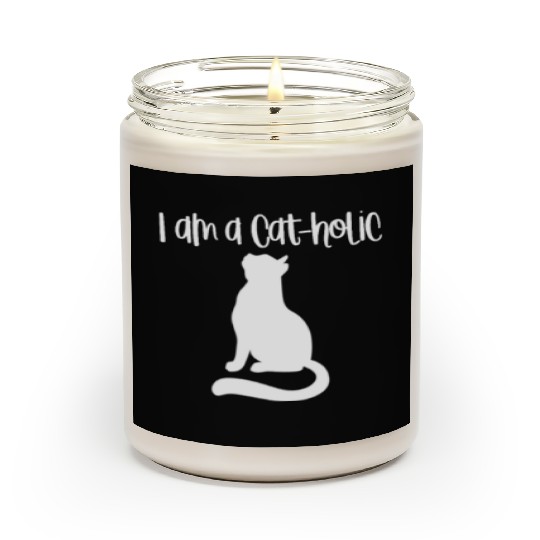 Catholic - Cats - D3 Designs Scented Candles