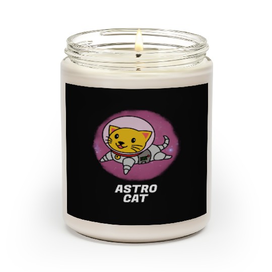 Astro Cat Scented Candles