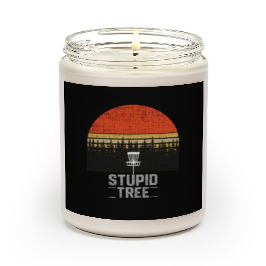 Stupid Tree Frisbee Disc Golf Scented Candles Scented Candles Gift